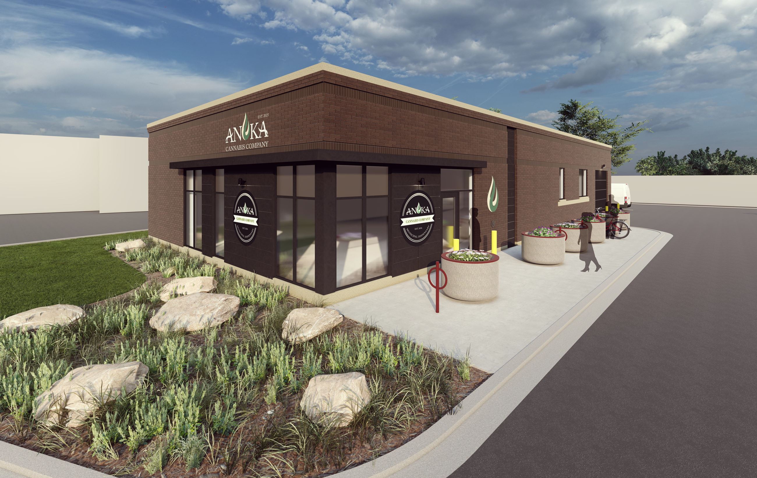 Anoka Cannabis Company building concept 